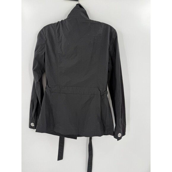 Lafayette 148 New York Black Button Up Jacket  Women's Size 0 Easy Wear EUC - Picture 5 of 11